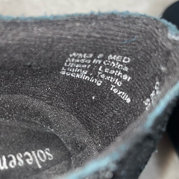 Sole Sensability size 8 Kohl’s black clogs - Picture 3 of 12